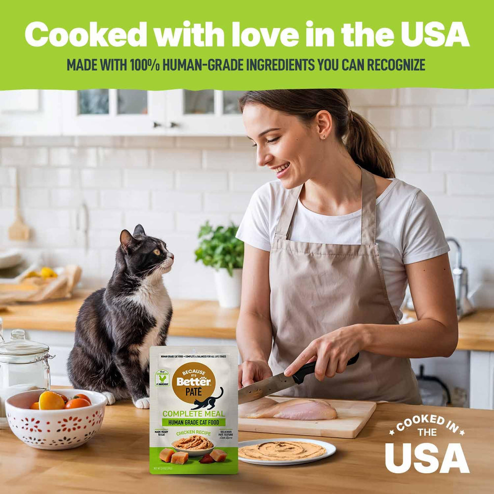 Grain-free pate formula supporting balanced nutrition with simple ingredients.