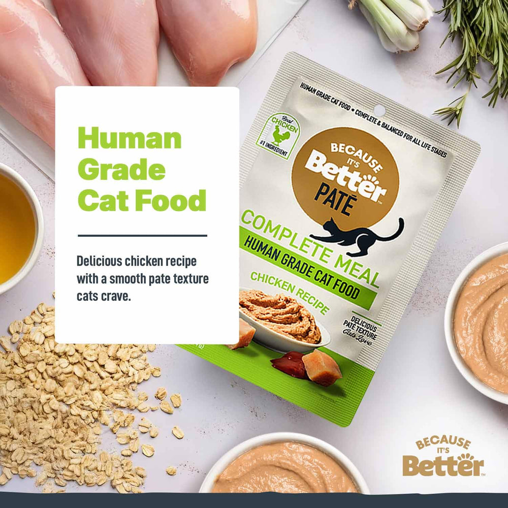 Pate made in USDA-inspected USA kitchens for safety and quality.