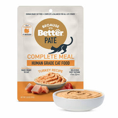It's Better Pate turkey close-up, creamy texture ideal for easy scooping.