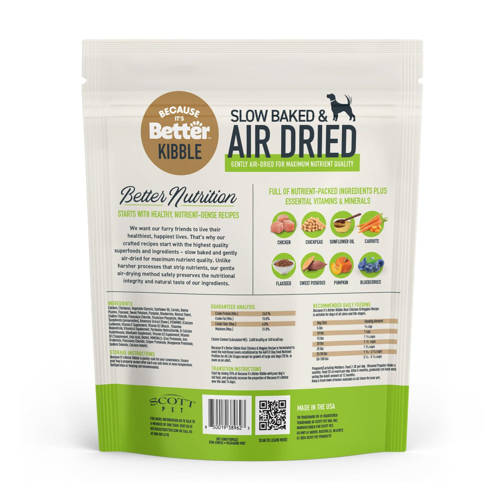 Because It’s Better dog mealtime serves easy, family-friendly feeding for households.