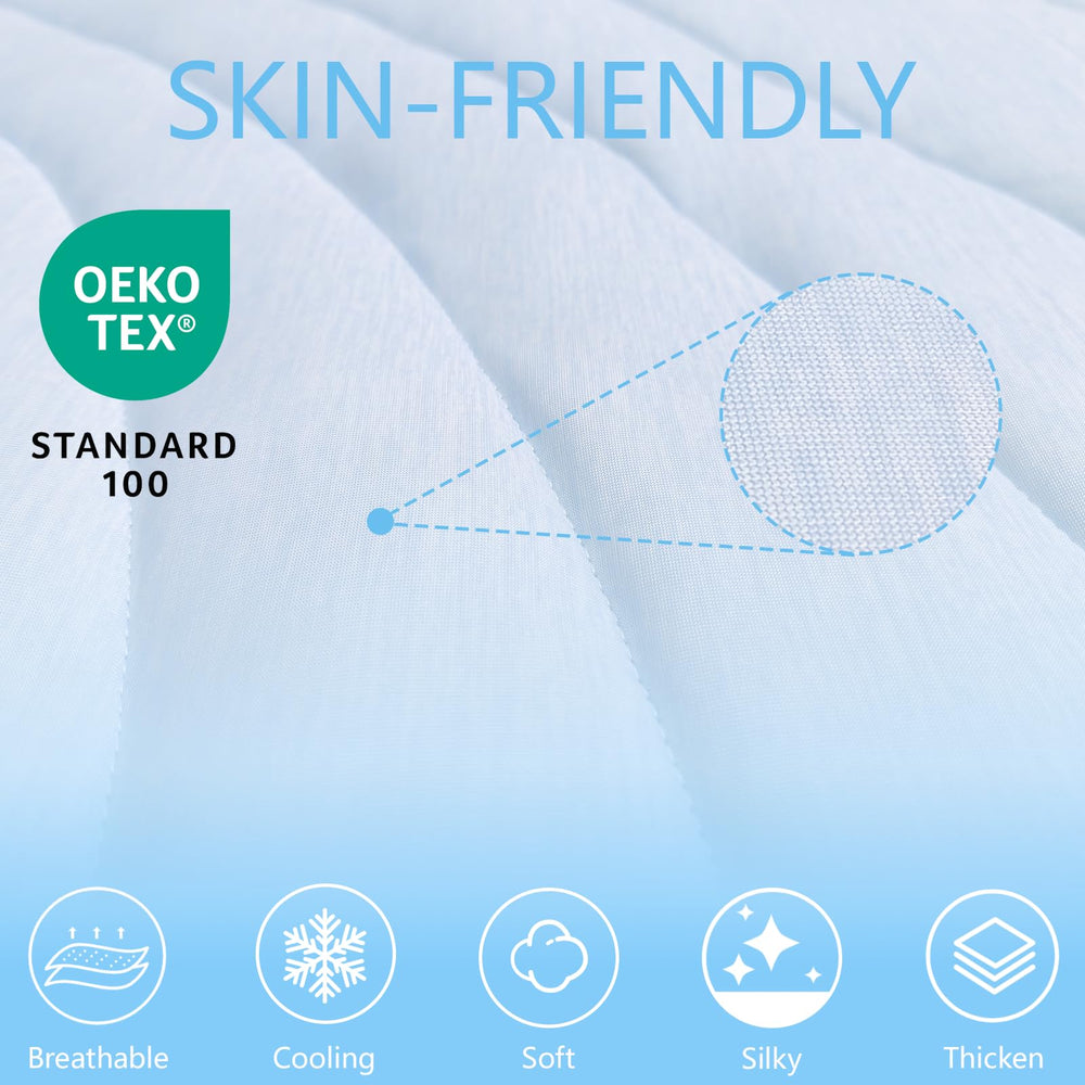 BECEMURU two-sided design highlights cooling and plush sides for year-round use.