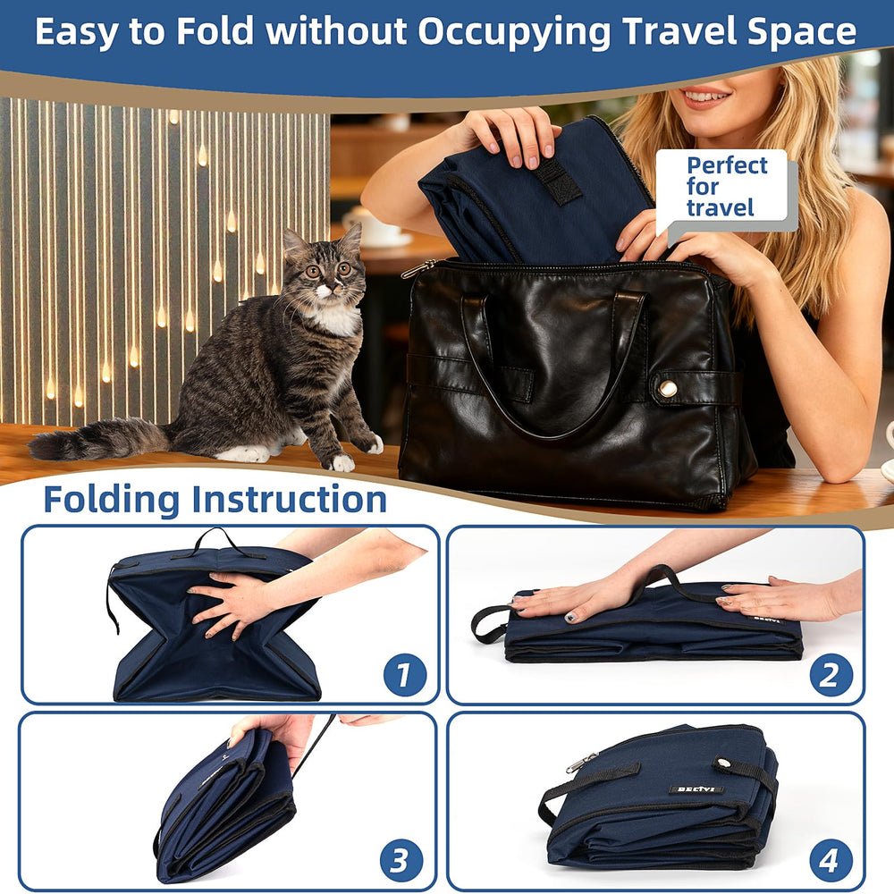 Becivi private litter spot eases travel anxiety for cats.