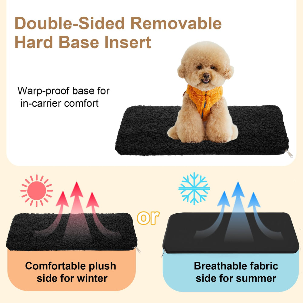 Becivi soft-side carrier with removable liner for easy cleaning