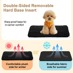 Becivi soft-side carrier with removable liner for easy cleaning