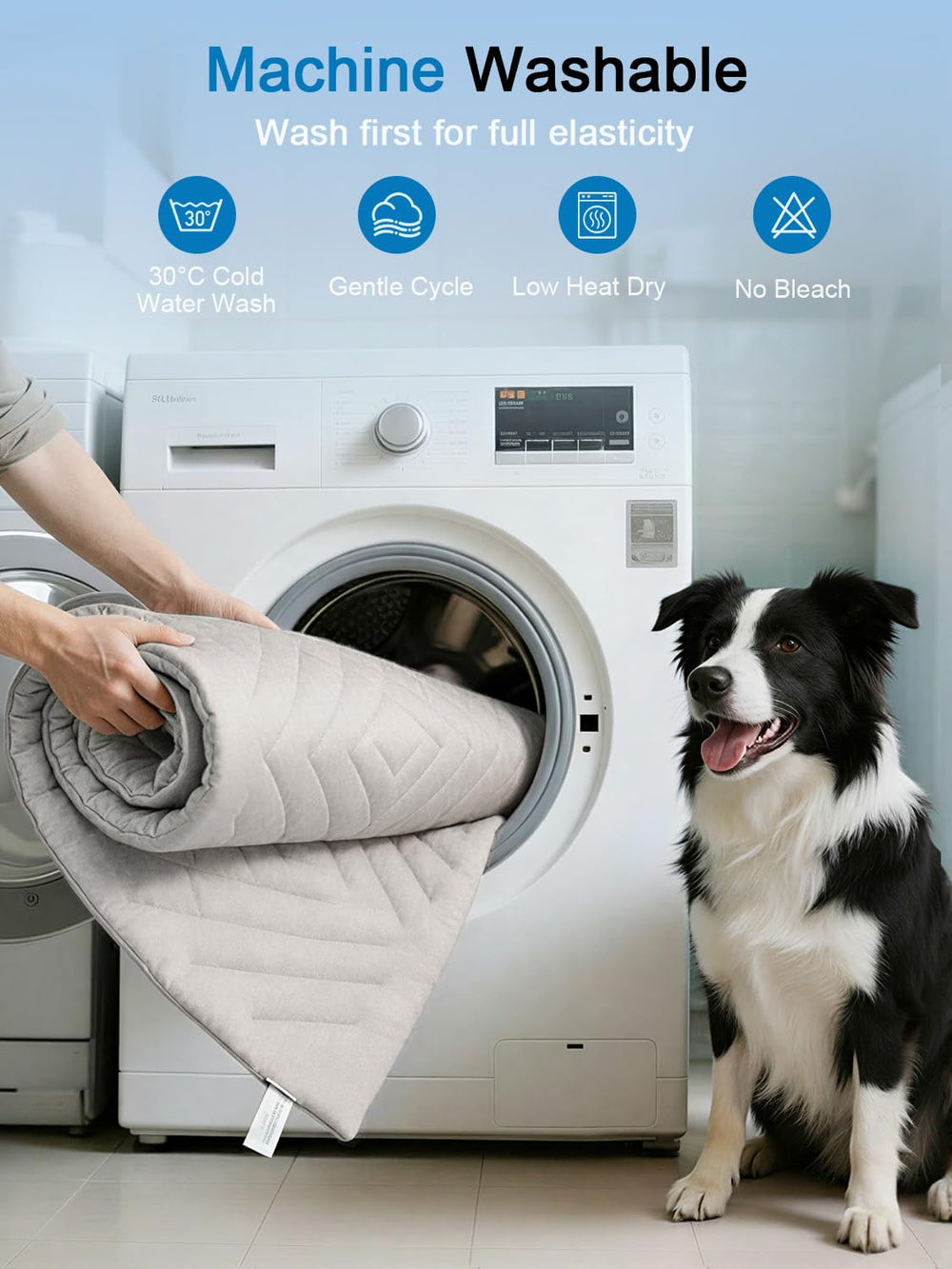 BECROWM reversible cooling pad offers versatile placement options.