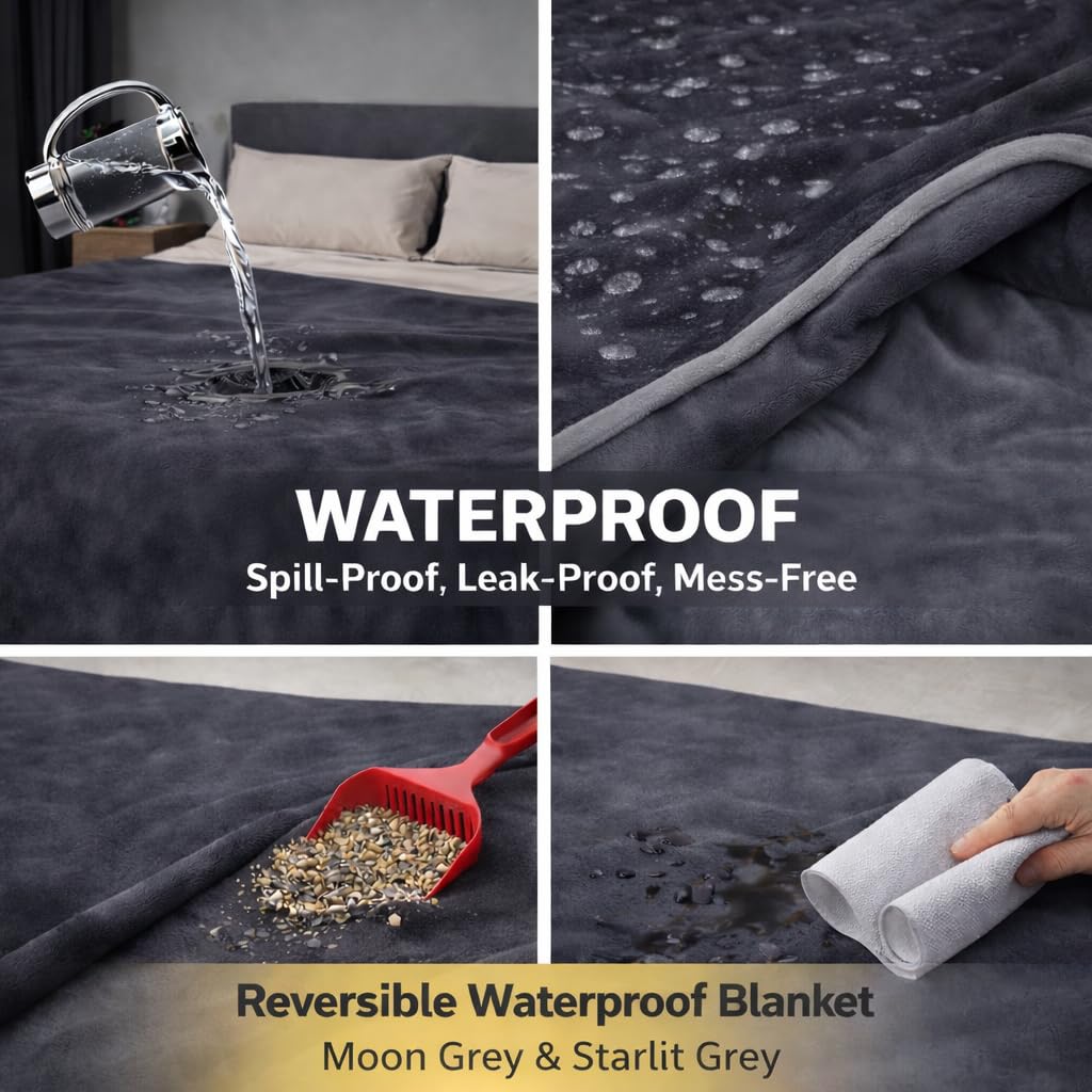 Bedding Aid dog-friendly throw blanket keeps pets comfortable and mess-contained