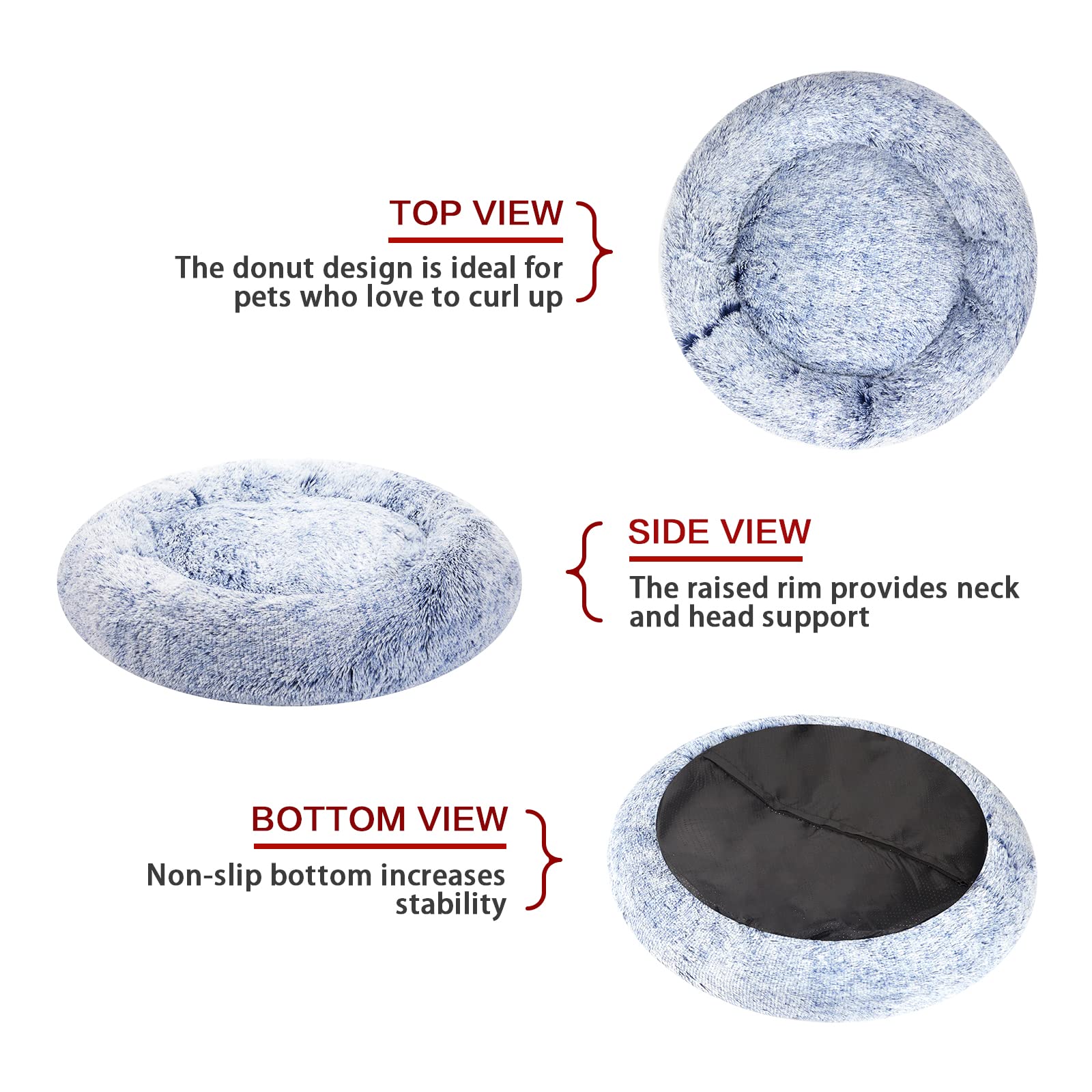 Bedfolks Anti-slip bottom detail with TPU dots for safe jumps