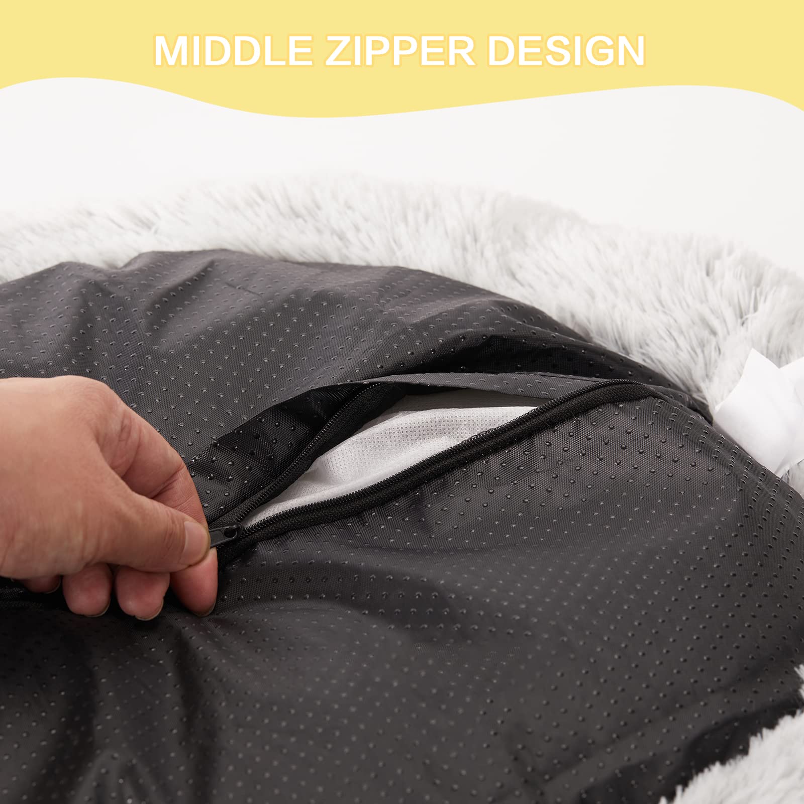 Bedfolks Donut Bed is easy to wash and dry.