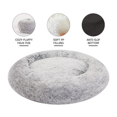 Bedfolks raised rim provides neck support for restful naps.