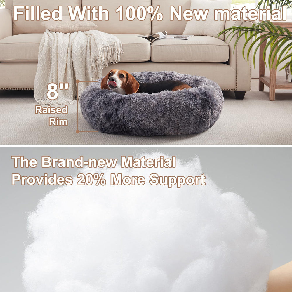 BedStill plush faux fur creates a soft, supportive surface for joints