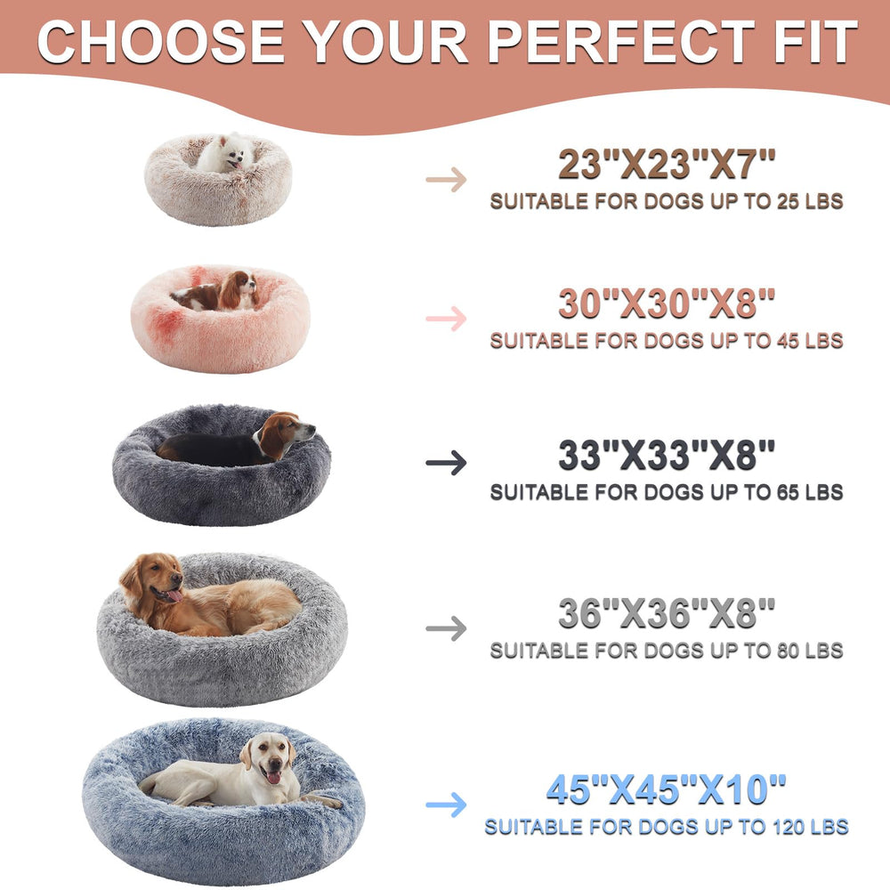 BedStill donut bed features decorative tie-dye pattern for stylish home decor