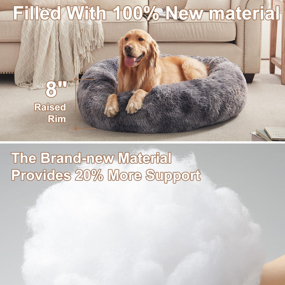 BedStill plush faux fur close-up highlights cozy softness