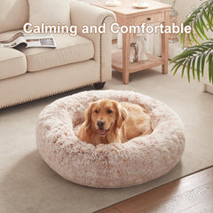 Close-up of BedStill plush faux fur detail for luxurious softness
