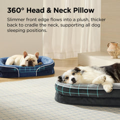 Bedsure bed with 360-degree bolster for full-coverage comfort