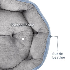 Bedsure bed with removable cushion is easy to wash.