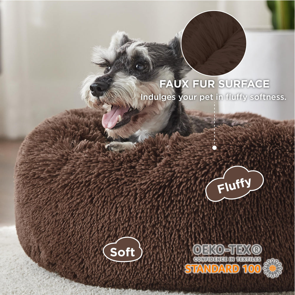 Bedsure plush faux fur top layer adds luxurious warmth for relaxation.