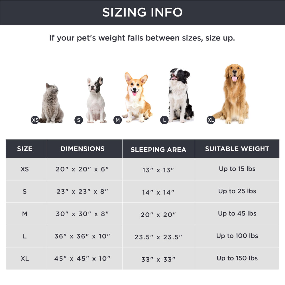 Bedsure calming dog bed includes a removable cover for easy cleaning.