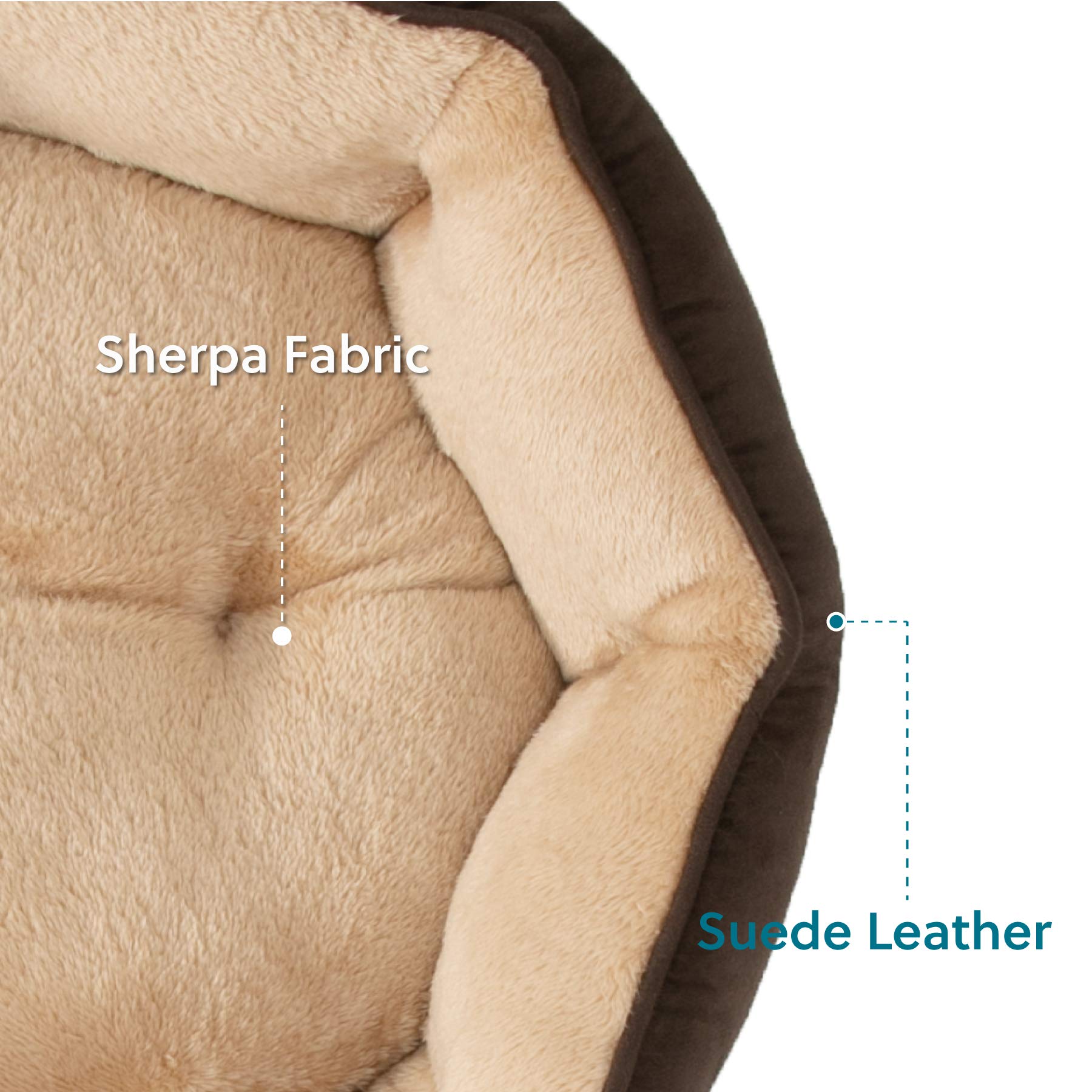 Bedsure washable pet bed with removable cushion for easy cleaning