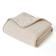 Bedsure cat blanket waterproof cream protects furniture from spills