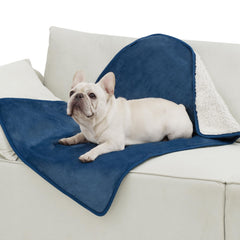 Bedsure cat blanket waterproof membrane close-up showing leak protection.