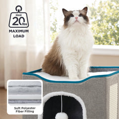 Bedsure durable scratch board helps protect furniture while entertaining cats