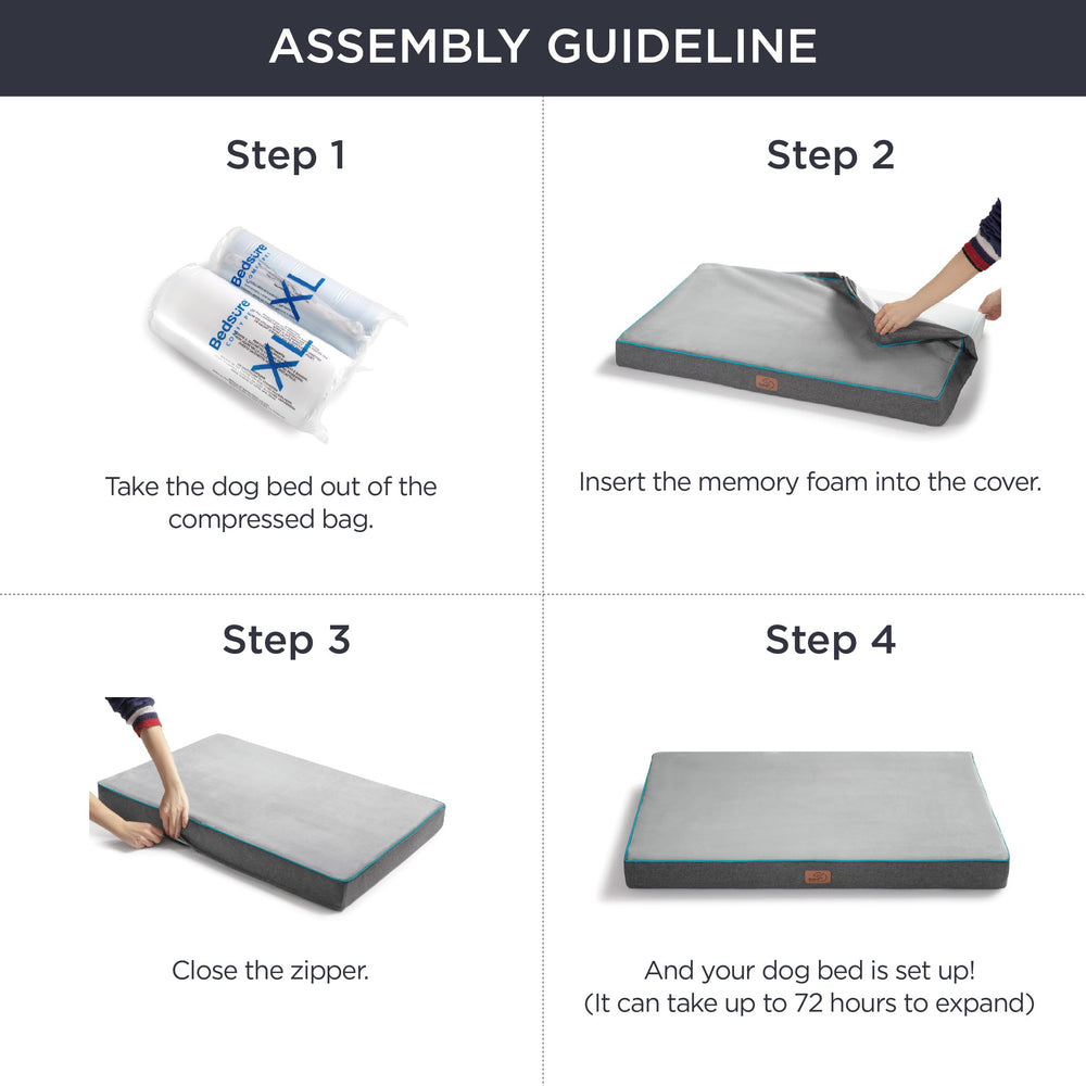 Bedsure CertiPUR US foam for safe daily use