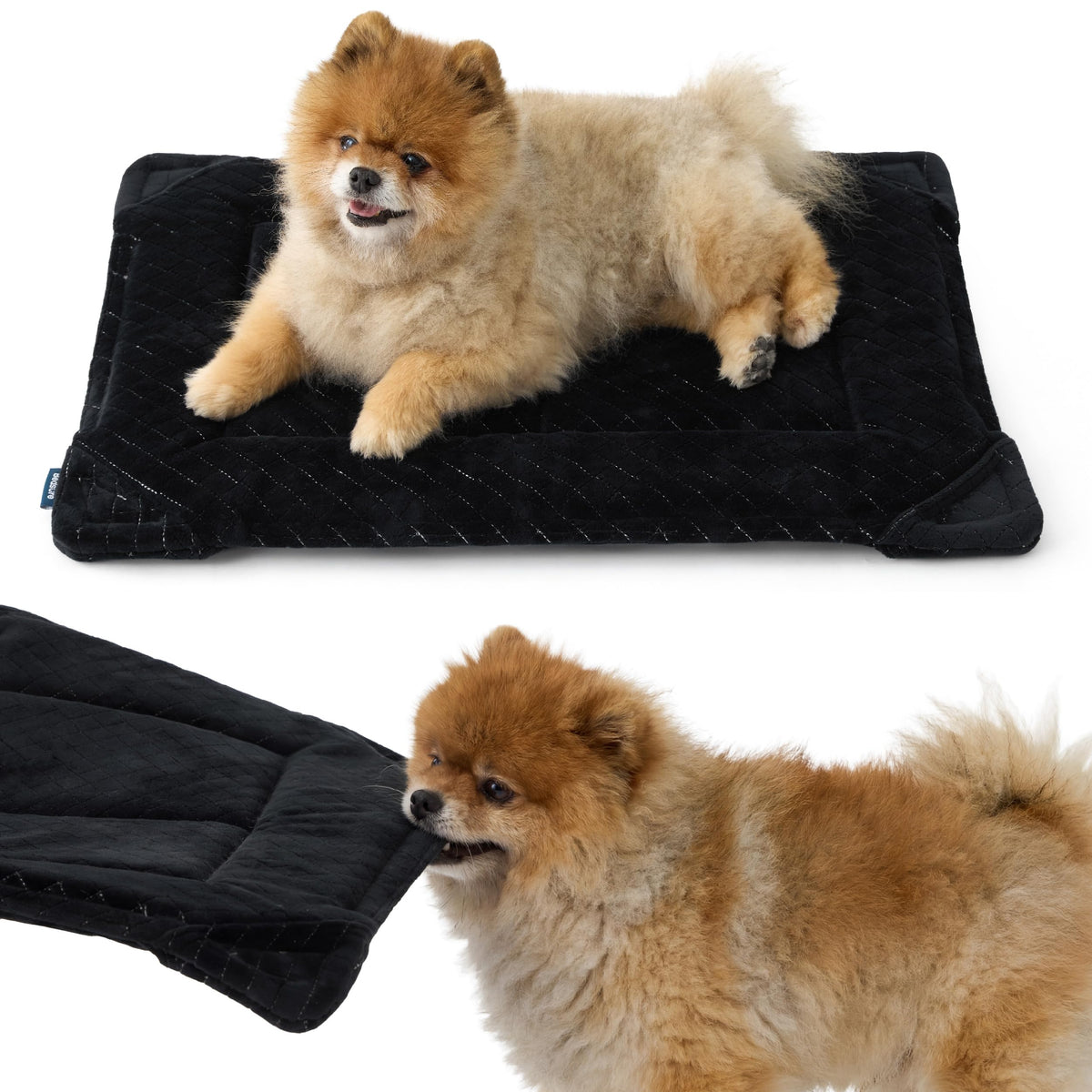 Bedsure chew-resistant dog bed with corner reinforcement for durability.
