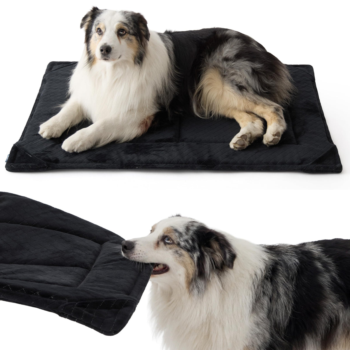 Bedsure XL chew resistant dog bed with corner reinforcement for chewers.