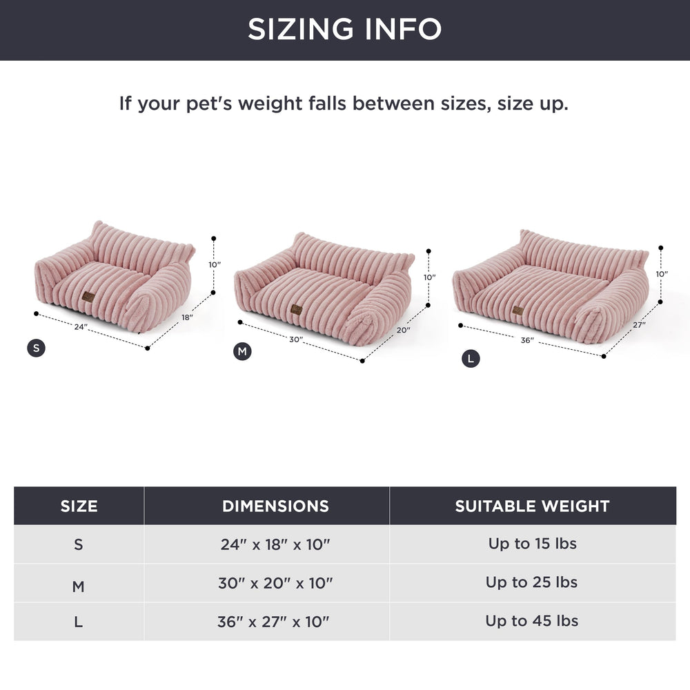 Bedsure ComfyFleece cat couch anti-slip base keeps the bed secure.