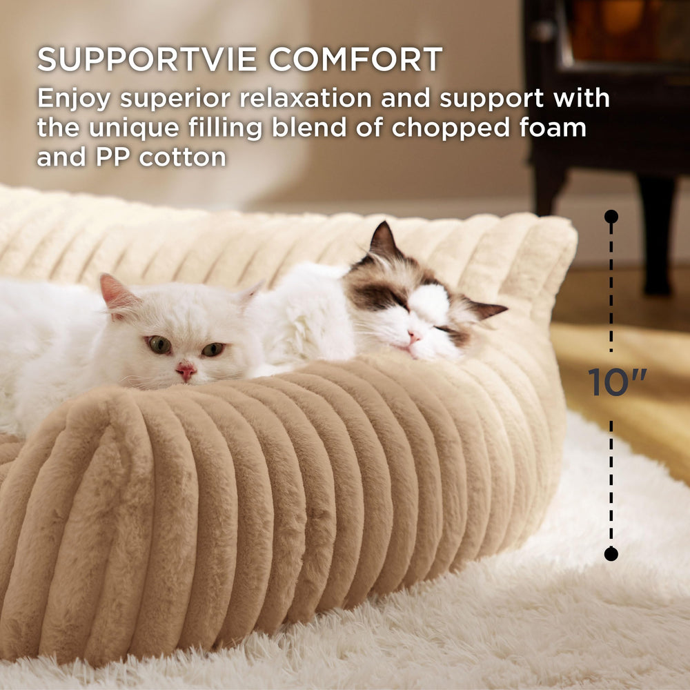 Bedsure anti-slip bottom provides stable resting for cats and small dogs