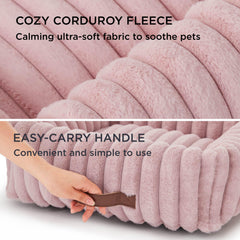 Bedsure ComfyFleece dog bed anti-slip bottom stays in place during use