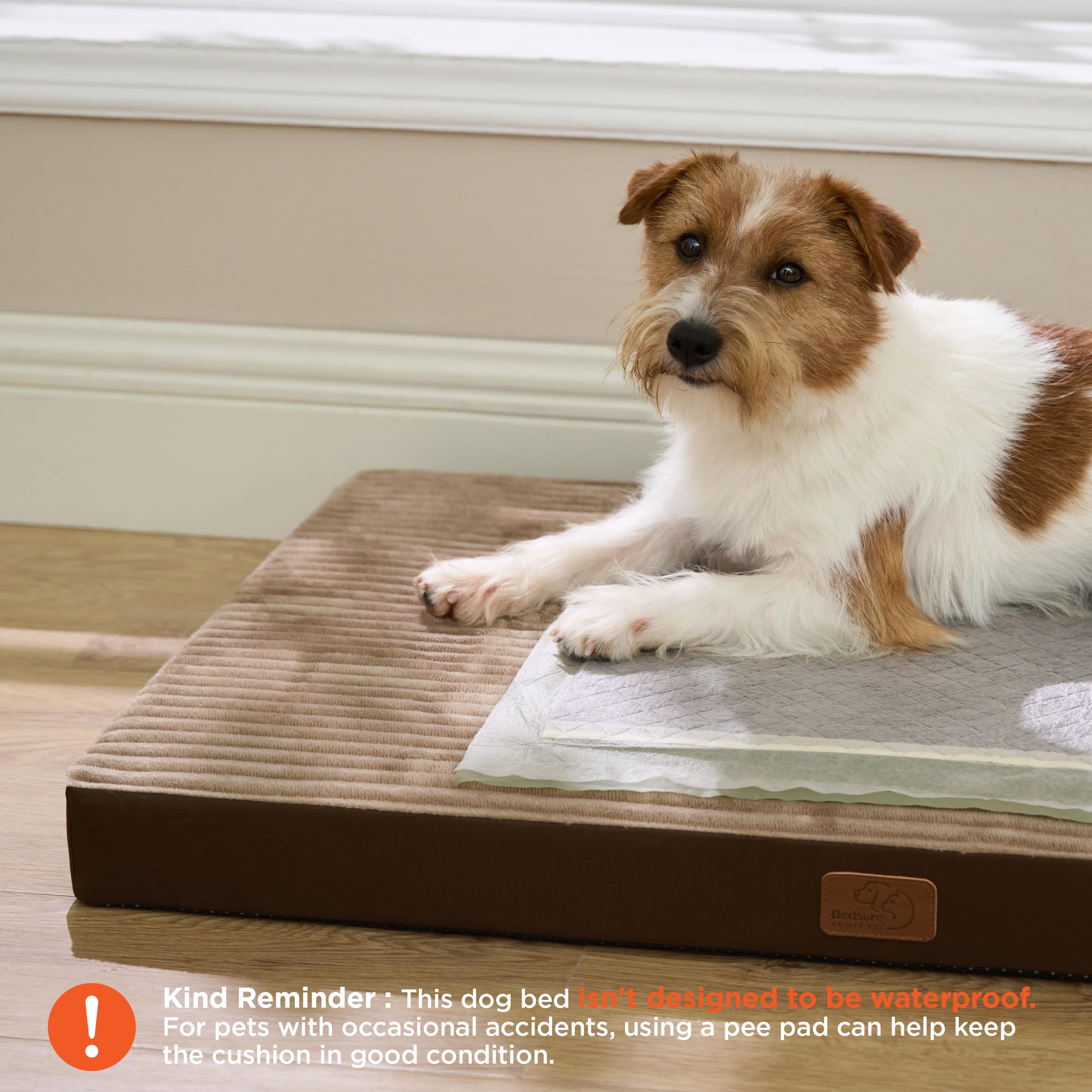 Bedsure ComfyFleece foam-core 25D provides supportive, even weight distribution for restful sleep.