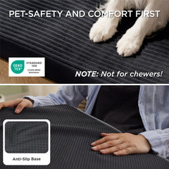 Bedsure removable cover shown for quick cold-water wash