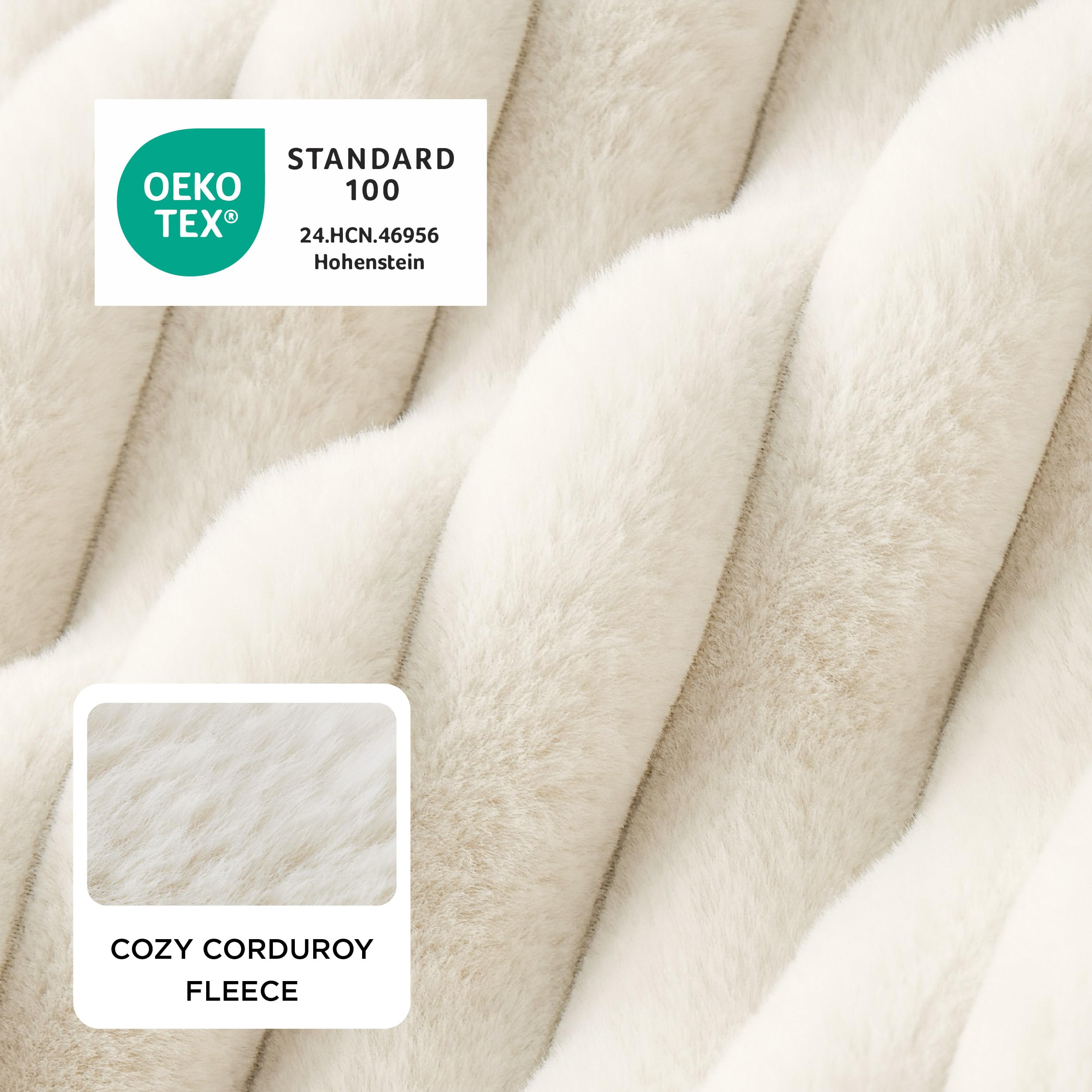 Bedsure ComfyFleece dog bed side angle highlighting raised edges for neck support.