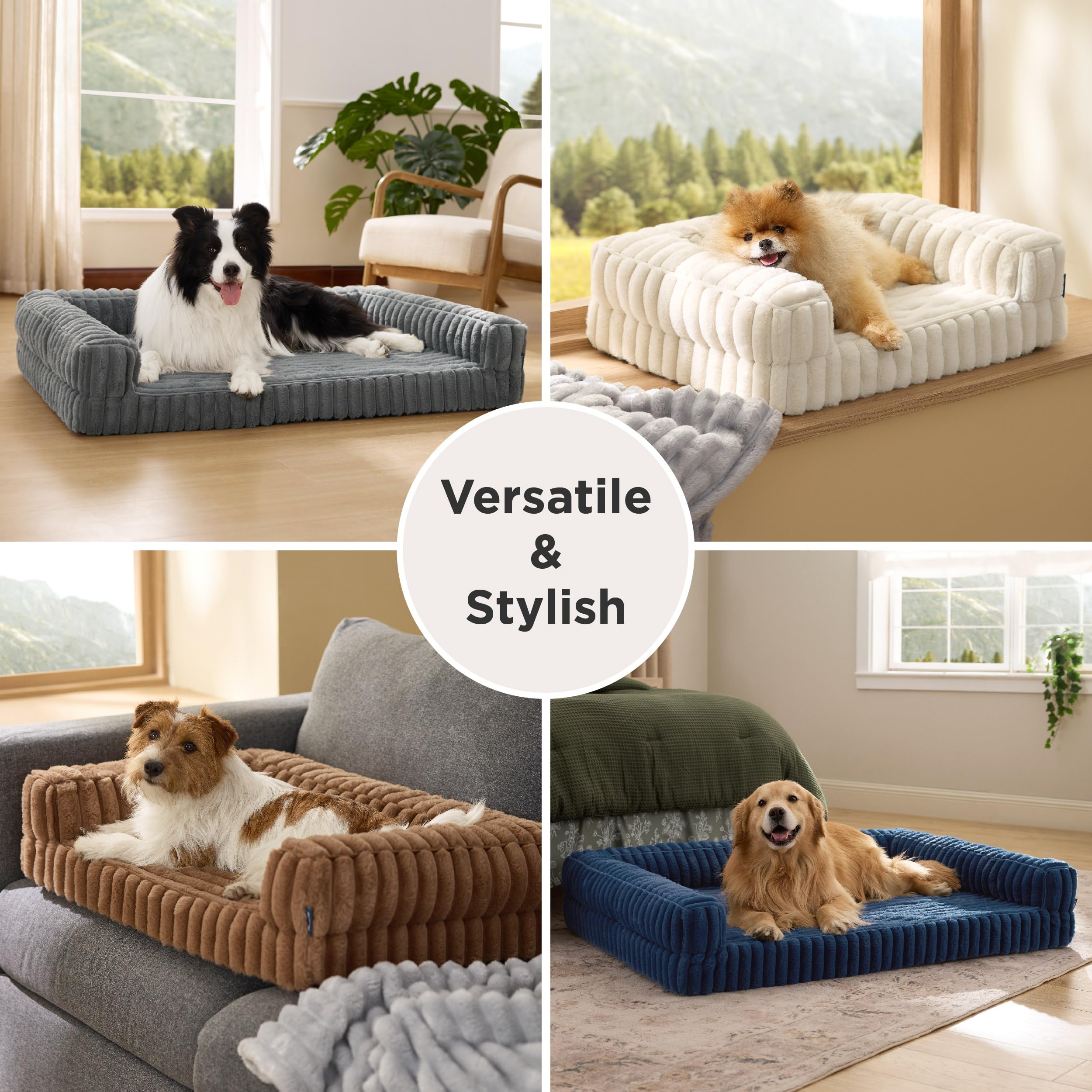 Bedsure ComfyFleece orthopedic dog bed certifications emphasize safety.