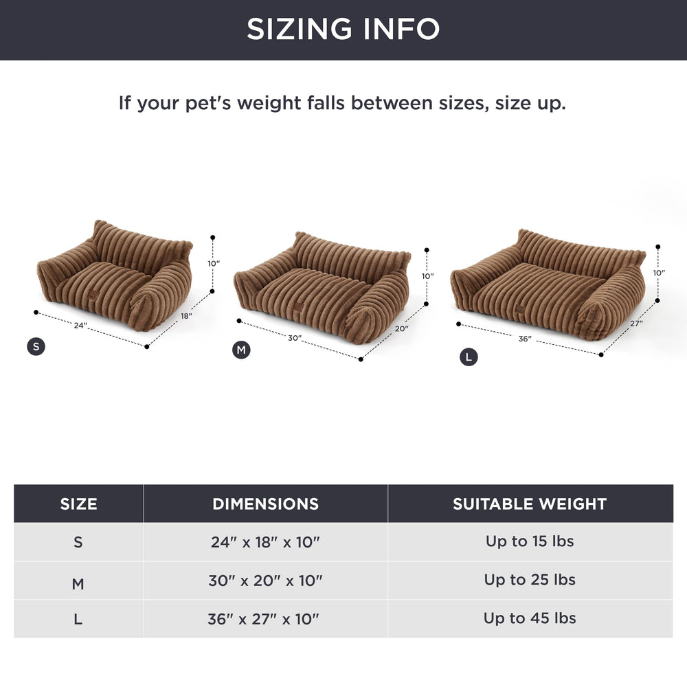 Bedsure ComfyFleece small dog bed, 30 inches, versatile placement