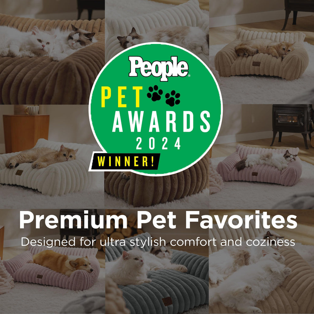 Bedsure ComfyFleece three-sided head and neck support for pets