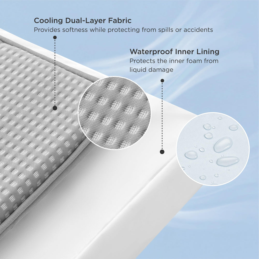 Bedsure cooling dog bed cover is removable and easy to wash for quick upkeep.