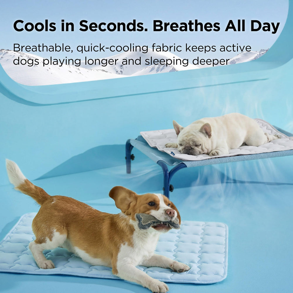Bedsure cooling mat breathable fabric supports steady airflow during naps.