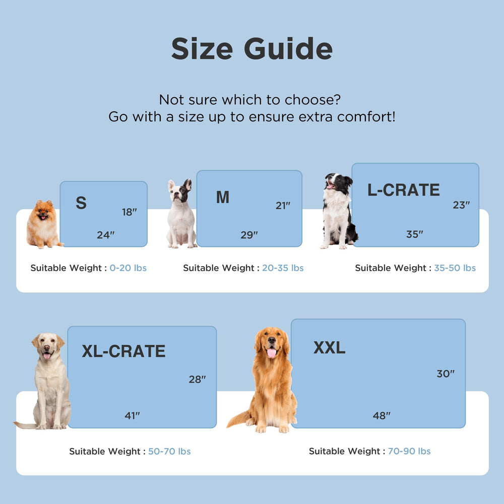 Bedsure cooling mat for small dogs machine washable fabric for easy cleaning