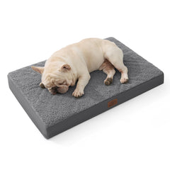 Bedsure dog bed medium with egg crate foam providing contour support for joint comfort