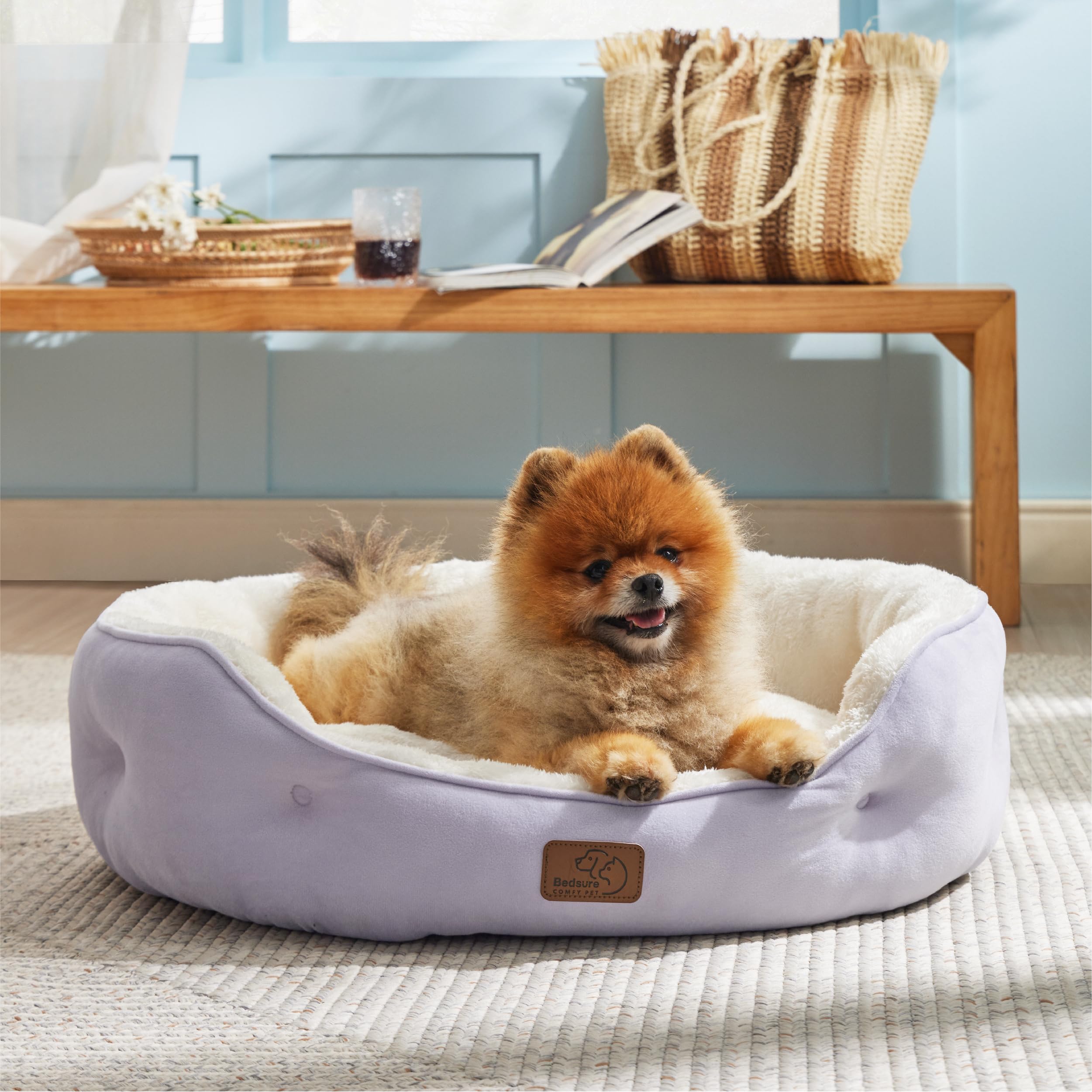 Bedsure dog bed uses ultra-soft filling for cushioned comfort.