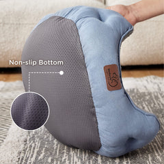 Bedsure ultra-soft filling cushions joints while keeping loft after use.