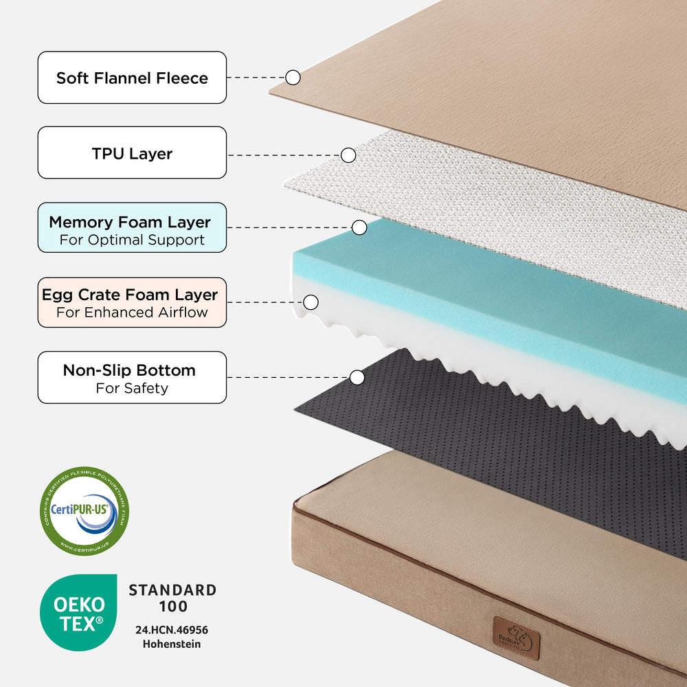 Bedsure minimalist design blends with home decor while offering ergonomic support.
