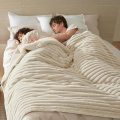 Bedsure double-sided design lets you switch textures to match decor.