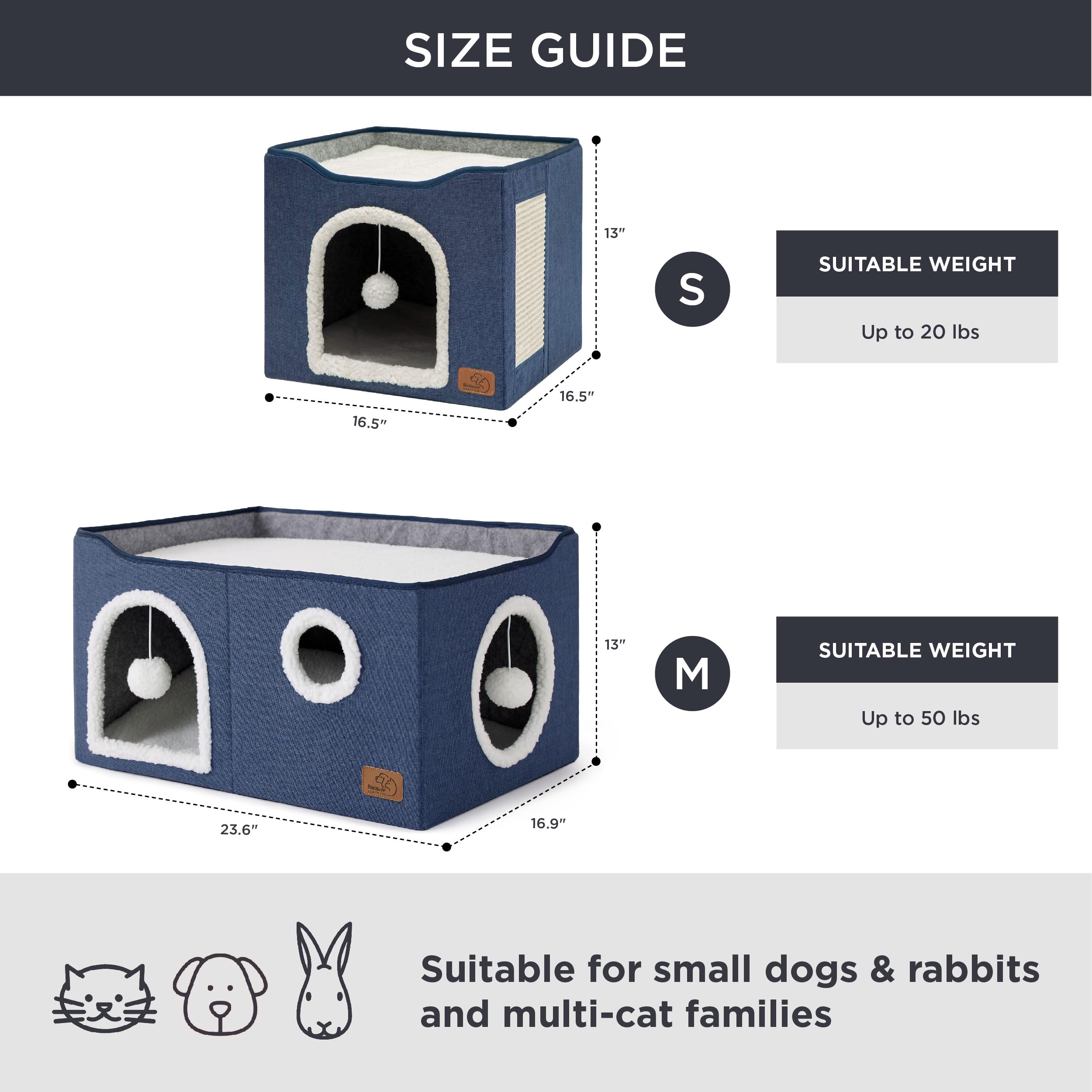 Bedsure foldable design for easy storage and transport