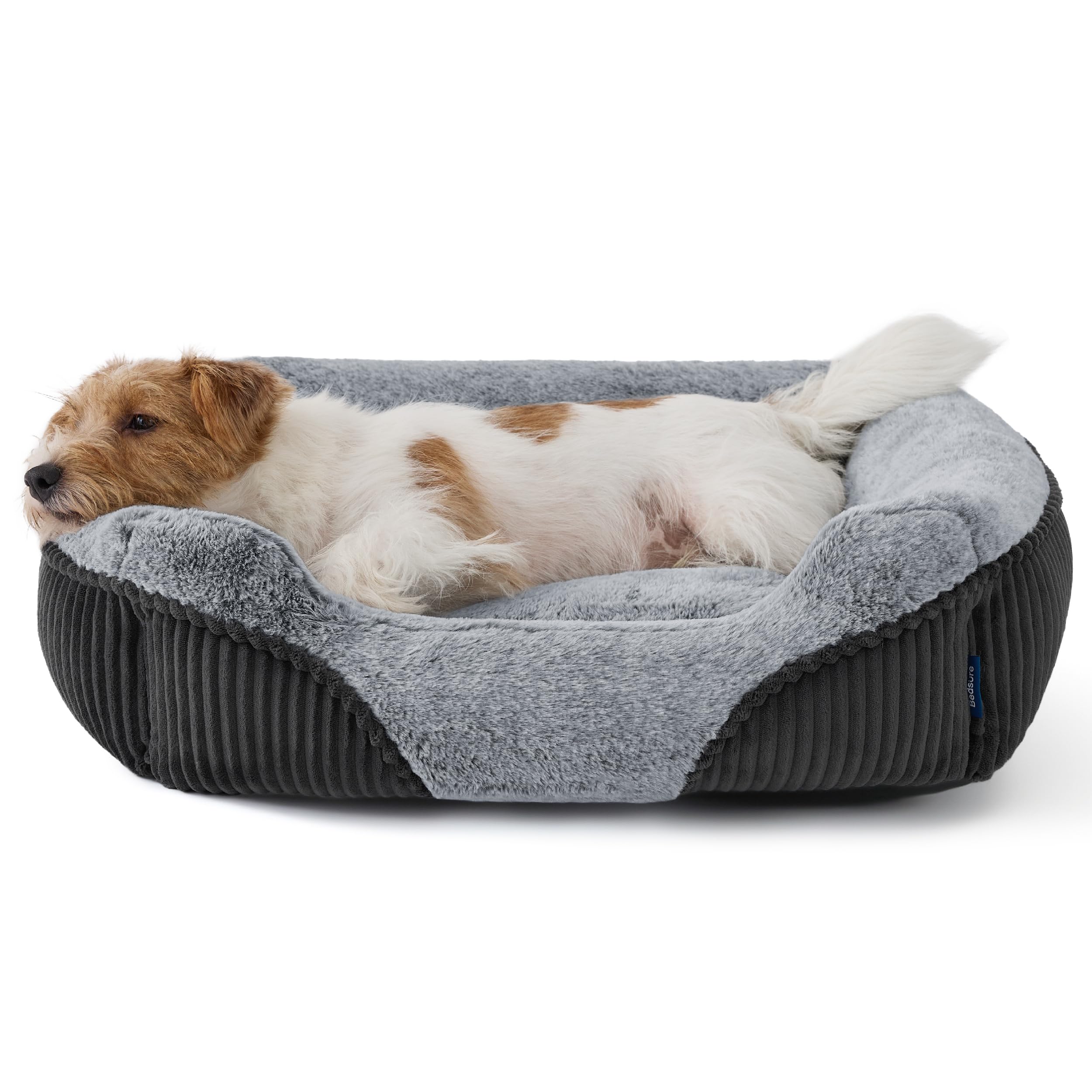 Bedsure grey dog bed neutral tones fit modern homes