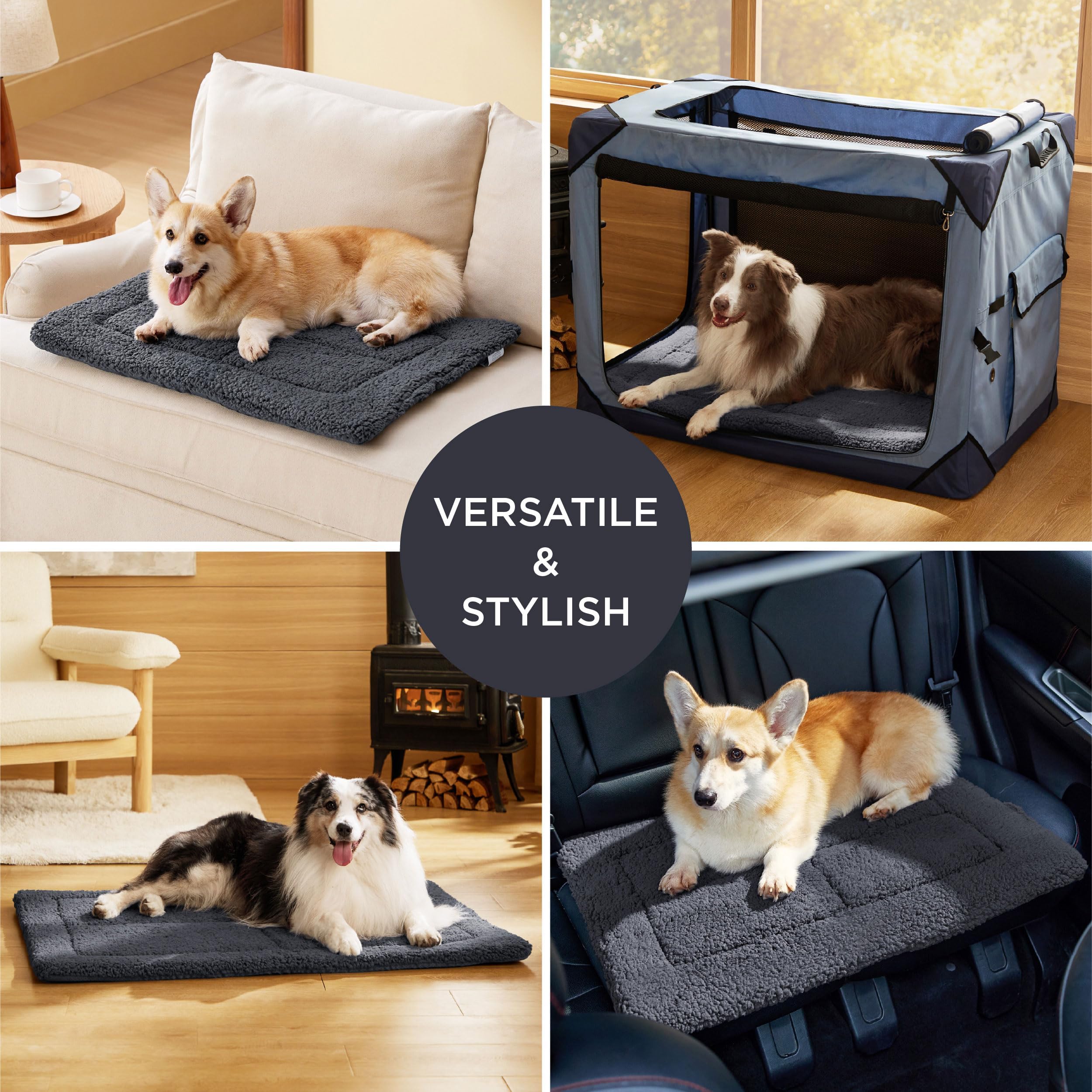 Bedsure high-density foam support for comfortable resting