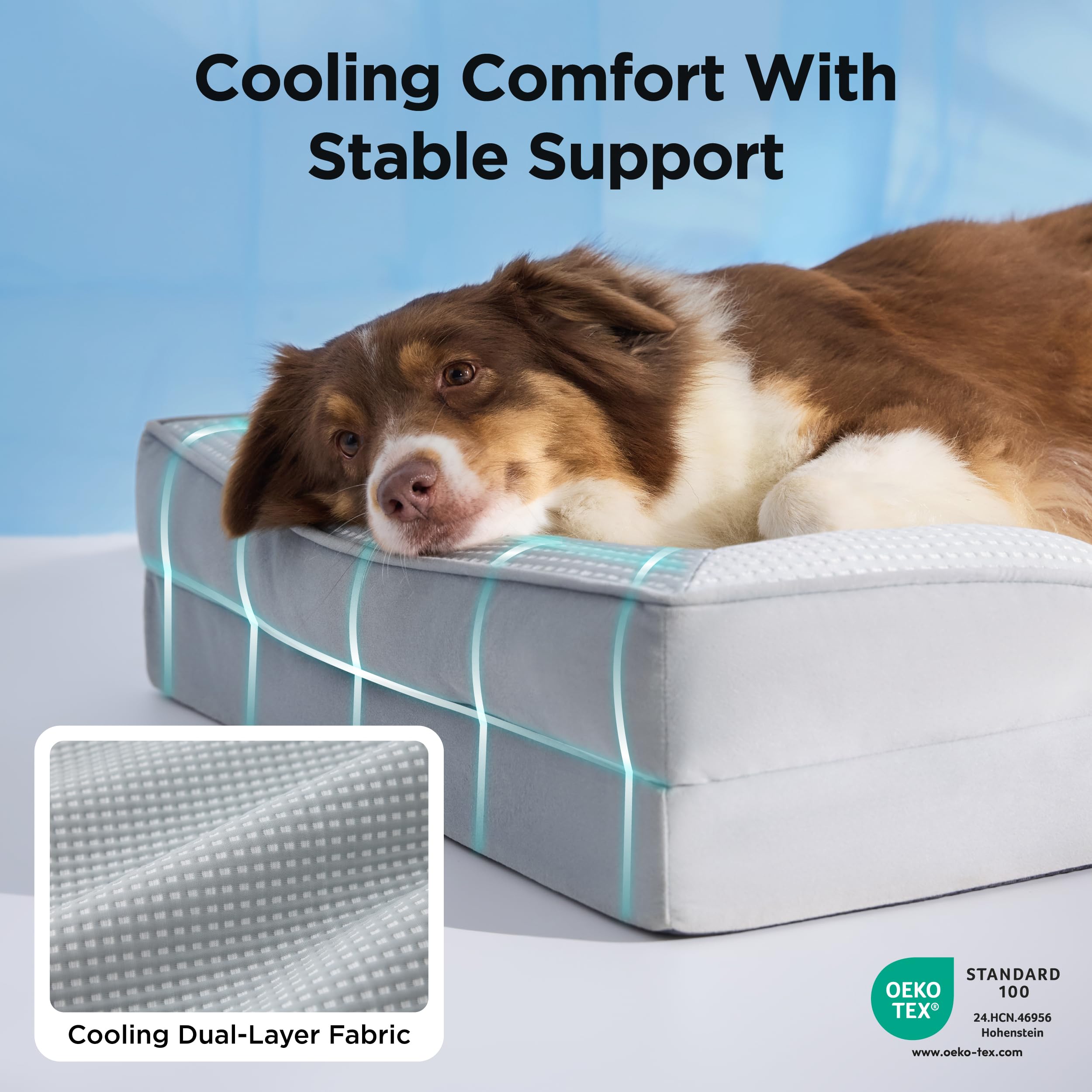 Bedsure L Plus cover removed reveals washable waterproof cover.
