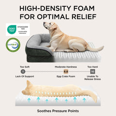 Bedsure L Plus lowered entrance eases entry for senior dogs or large breeds.
